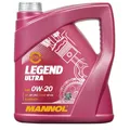 4 LITER MANNOL LEGEND ULTRA 0W-20 MOTORÖL API SP RC ILSAC GF-5A DEXOS1 GEN2 0W20