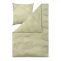 ESTELLA Bettwäsche Bolzano | grün | 155x220 cm + 80x80 cm