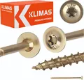 WKCP-08160 Zimmermannsschrauben mit Tellerkopf