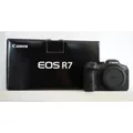 Gebraucht Canon EOS R7 Gehäuse Body, 32,5 MP, Schwarz