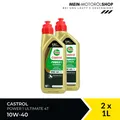 Castrol Power 1 Ultimate 4T 10W-40 JASO MA2 API SN 2x1 Liter = 2 Liter