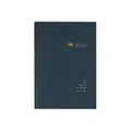 Nakabayashi YU-SARI Notizbuch für Füllfederhalter, A5, 8 mm, Schreibwaren aus Japan, Marineblau