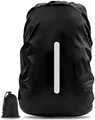 AVANA Regenschutz für Rucksäcke mit Reflexstreifen (10-70L) wasserdichte Regenhülle Schulranzen Reflektor Rucksack Cover reflektierender Rucksacküberzug