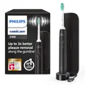 Philips Sonicare 3100 elektrische Zahnbürste, Schallzahnbürste, Andruckkontrolle und Timer, Reiseetui, Schwarz, HX3673/14