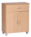 WOHNLING WL1.335 Sideboard Buche 60 cm x 30 cm x 75 cm