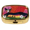 Fridolin 18277 Pillendöschen Rosina Wachtmeister - Sofa, Metall, 5,1 x 3,6 x 1,8 cm, bunt