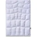 Daunen Bettdecke SCHLAFKÖNIG ® - 155x220 - EXTRA WARM - 100 % 1A Daunen Klasse 1 BodyComfort-S - Weiß