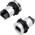 TRU COMPONENTS RJ45-02 RJ-Einbaubuchse RJ45 CAT5 8/8 1417396 Buchse, Einbau