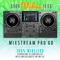 Numark Mixstream Pro Go batteriebetriebener Standalone Controller neu aus JAPAN