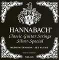 HANNABACH Saiten für klassische Gitarre Silver Special E815MT schwarz Set 652...