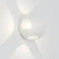 AEG LED Außenwandleuchte Gus weiß 4x3W 3000K Warmweiß IP54 dimmbar