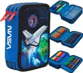 COOLPACK JUMPER 3 gefülltes Federmäppchen Federmappe Schülermäppchen Federtasche NASA