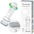Verstellbarer Derma Stamp Microneedling Mikronadel-Derma-Stempel 120 Edelstallnadeln Länge 0-2mm - Weiß