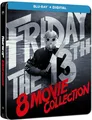 Friday the 13th 8-Movie Collection - Limited Edition Steelbook (Blu-ray + Digital)