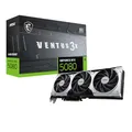 MSI GeForce RTX 5080 16G Ventus 3X OC Plus — 16GB GDDR7 (30Gbps/256-bit), PCIe 5, Boost: 2640 MHz, HDMI 2.1b, DisplayPort 2.1b