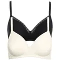 Lisca Soft-BH 2er Pack Soft BH Ines (Spar-Set, 2-tlg) - bunt 85