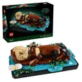 LEGO Ideas 21366 Schwimmende Otter Bausatz, Mehrfarbig