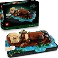 LEGO Ideas 21366 Schwimmende Otter 3D Puzzle Modellbau Seeotter Figuren