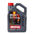 Motul 8100 ECO‑nergy 5W‑30 5 L – Vollsynthetisches Motoröl Fuel‑Economy