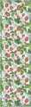 EKELUND MASTER WEAVERS 1692 Tischläufer Tischläufer Jordgubbar 35x120 cm, Pixel gewebt (6-farbig)