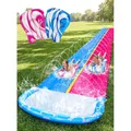 Wasserrutsche Garten aufblasbar Wasserrutsche Wasserspielzeug Sommer-Outdoor