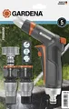 Gardena 18298-20 Reinigunsspritze mit Anschluss-Set, Frostschutz, wasserdicht A