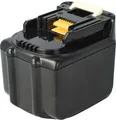 vhbw Akku kompatibel mit Makita DTL060Z, DTS131, DTL060, DTW280Z, DTW284, DTS131Z, DTW280, DTW284Z, DUB142 Werkzeug (7500 mAh, Li-Ion, 14,4 V)