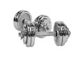 GORILLA SPORTS Kurzhantel Kurzhantelset 30 kg - Chrom