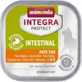 Katzen Diätfutter animonda INTEGRA PROTECT Intestinal Pute 16x100g Durchfall