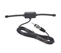 Bolwins E02 Auto Radioantenne FM Radio Antenne Patch Windschutzscheiben Paste Innenantenne (AM / FM, für Fahrzeuge (Auto, LKW, Boot, alle 12V-Fahrzeuge), Verstärkung: 5 dB), Elektronisch verstärkt, selbstklebende Klebeantenne