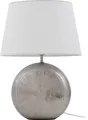 Lindby Tischleuchte Florentino, 49 cm, Keramik, Textil