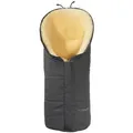 Hofbrucker Lammfell-Fußsack in Anthrazit - (L)80 x (B)34 cm