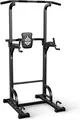 Sportsroyals Power Tower Dip Station Klimmzugstange für Heim-Fitness-Studio