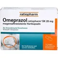 Omeprazol-Ratiopharm Sk 20mg Magensaftres.hartkap. 14 ST
