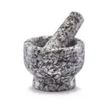 Zeller Mörser & Stößel-Set, Ø 9 x 6,5 cm 24505 , Material: Granit, grau