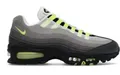 Nike Herren Air Max 95 Og Running, Schwarz/Neongelb, kühles Grau, 45 EU