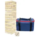HolzTrommelturmSpiel, TopplingBlock, Stapelspiel, Holz, OutdoorHofSpiele für ...