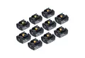Makita Makita Akku Set 10x BL 1850 B 18 V 5,0 Ah Li-Ion Akku (10x 197280-8) Akkupacks