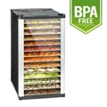Klarstein Fruit Jerky 14 Dörrautomat 1000W 30 bis 70 °C 14 Etagen LC-Display 10031317