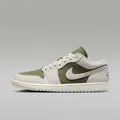 Nike Jordan 1 Low SE "Medium Olive Sail" Braun, Größe: 44.5 - Braun - 44,5