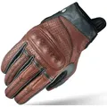 SHIMA Caliber Motorrad Handschuhe, braun, Größe L für Männer