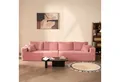 LITBIRD Sofa Modulares L-förmiges Ecksofa, rahmenloses Schlafsofa, montagefrei, 2 Teile, extra tiefe Sitzfläche, Doppelsitz, ideal für Wohnzimmer & Gästezimmer