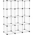 Boxxx Regalkombination, Schwarz, Weiß, Metall, Kunststoff, 93x123x31 cm, Beimöbel erhältlich, erweiterbar, in verschiedenen Größen Typenauswahl, Kleinmöbel