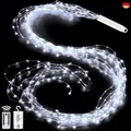 Joycome Led Lichterschweif 1M 100 LED Lichterbündel, 8 Modi Wasserdichte 