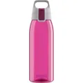 Sigg - Tritan Trinkflasche - Total Color ONE Berry - Für Kohlensäurehaltige Getränke Geeignet - Spülmaschinenfest - Auslaufsicher - Leicht - BPA-frei - Pink - 1L
