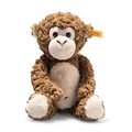 Steiff Bodo Affe 30 cm, Plüsch-Affe, Soft Cuddly Friends, Kuscheltier für Kinder, aus kuschelweichem Plüsch & weich und waschmaschinenfest, Braun