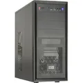 IT-8862 Plaid, Tower-Gehäuse schwarz, Abschließbar