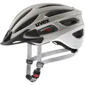 Uvex true cc Helm in oak brown-silver matt, Größe 52-55