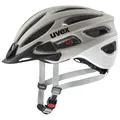 uvex True cc - Leichter Allround-Helm für Damen - individuelle Größenanpassung - erweiterbar mit LED-Licht - Oak Brown-Silver matt - 52-55 cm