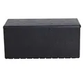 Ambia Garden Kissenbox, Anthrazit, Kunststoff, 1 Fächer, 55x56x124 cm, Rollen, Deckel aufklappbar, wetterbeständig, geeignet zum Sitzen, Aufbewahrung & Schutzhüllen, Gartenboxen